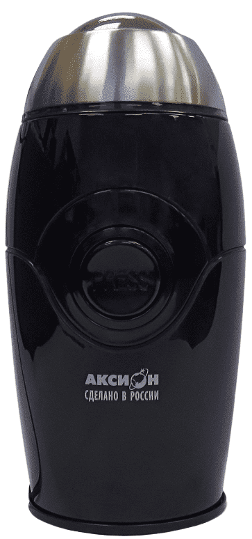 Кофемолка электрическая АКСИОН КМ22 150Вт черная